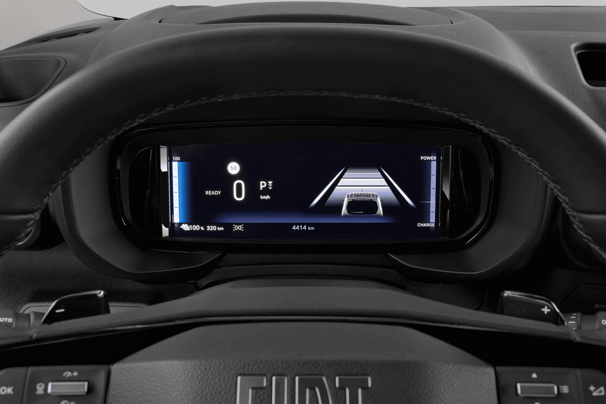 Kombiinstrument eines Fiat E-Doblo