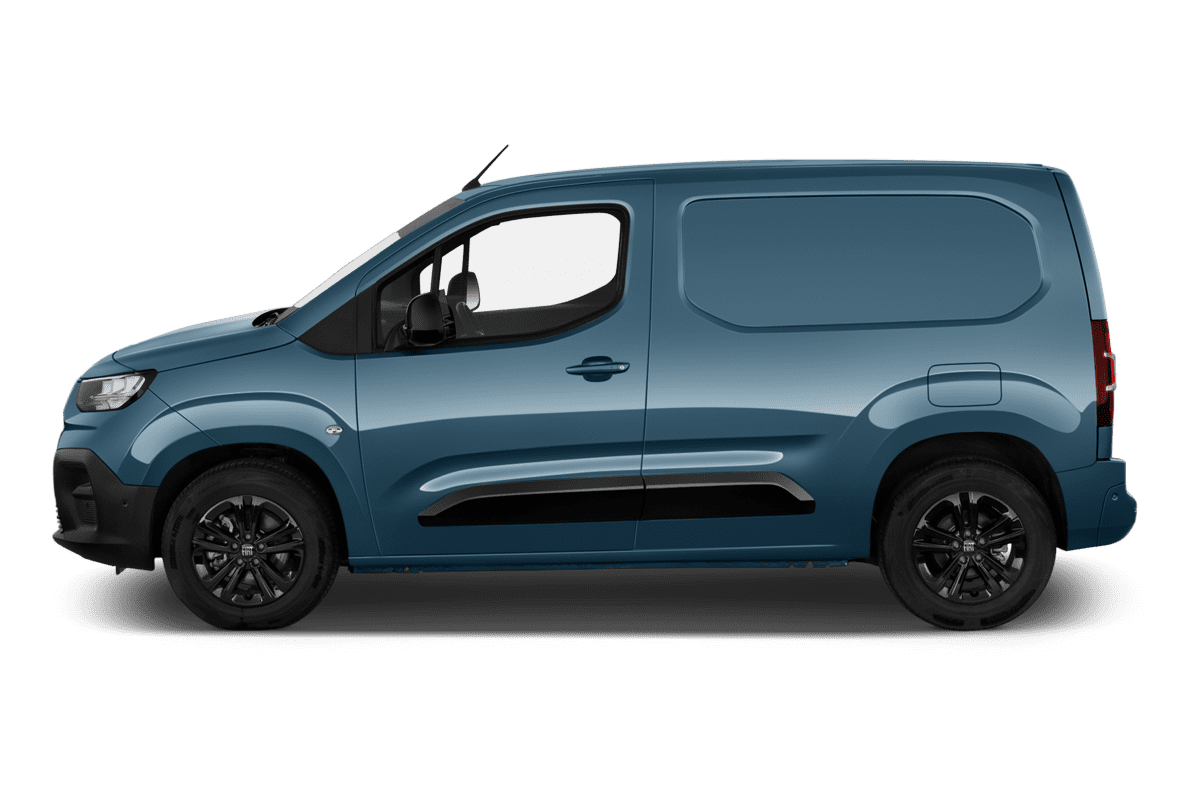 Seitenansicht eines Fiat E-Doblo