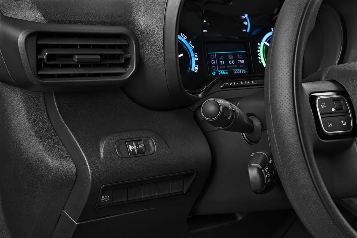 Lüftung eines Fiat E-Doblo