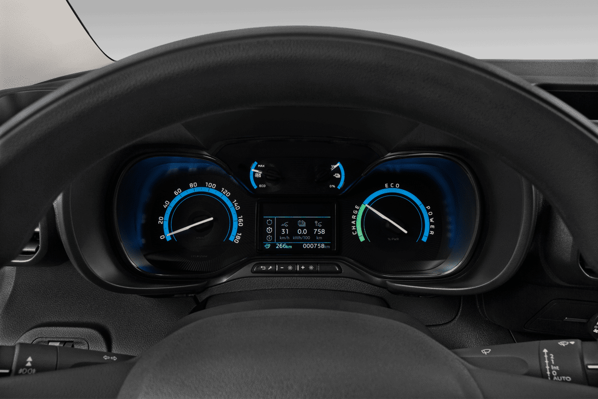 Kombiinstrument eines Fiat E-Doblo