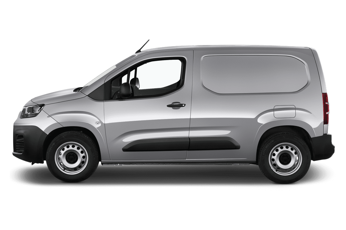 Seitenansicht eines Fiat E-Doblo