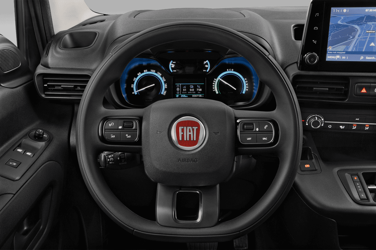 Lenkrad eines Fiat E-Doblo