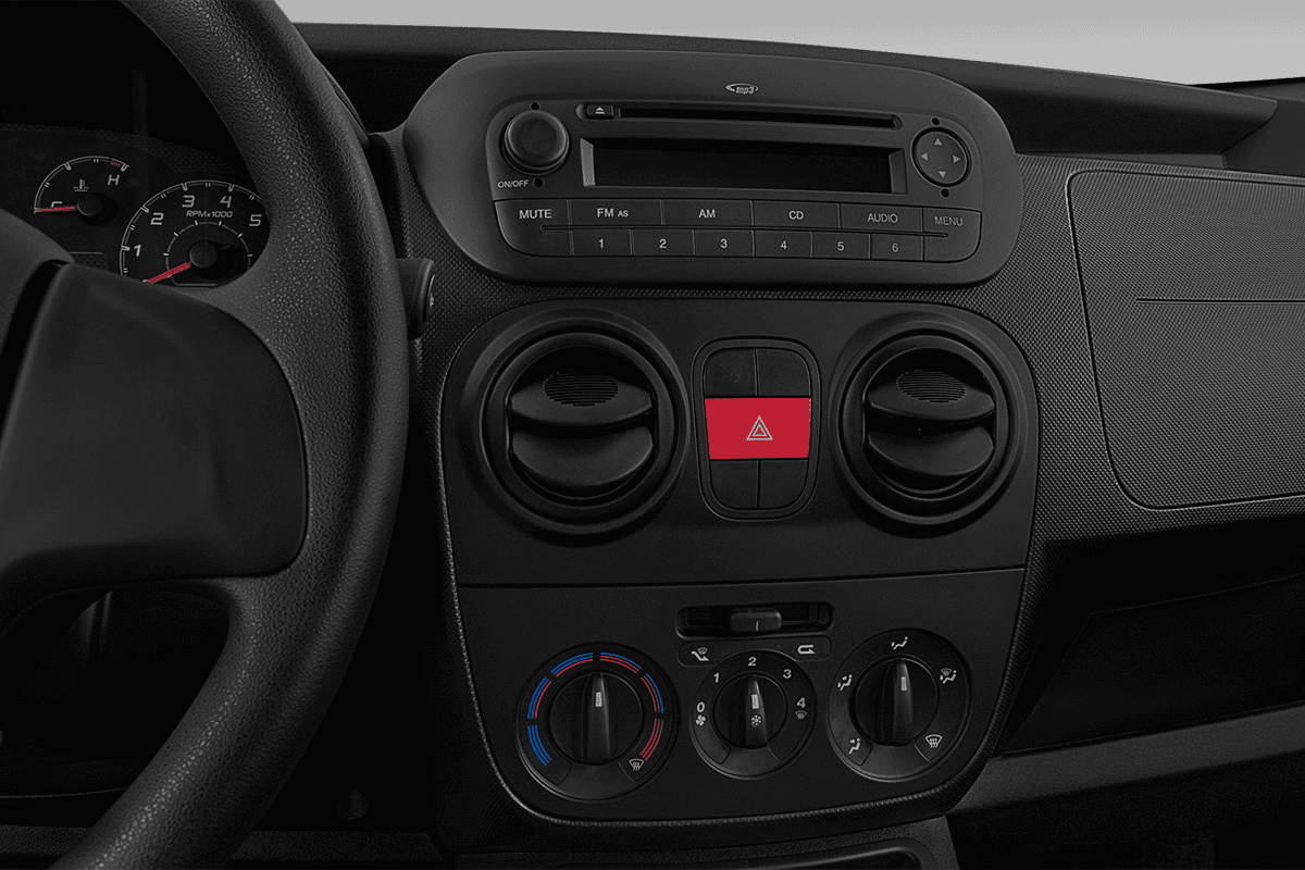 Audiosystem eines Fiat Fiorino Kombi