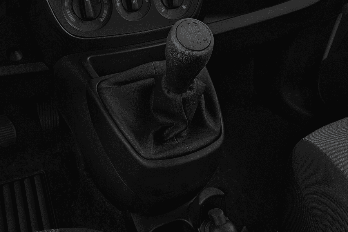 Schaltknüppel eines Fiat Fiorino Kombi