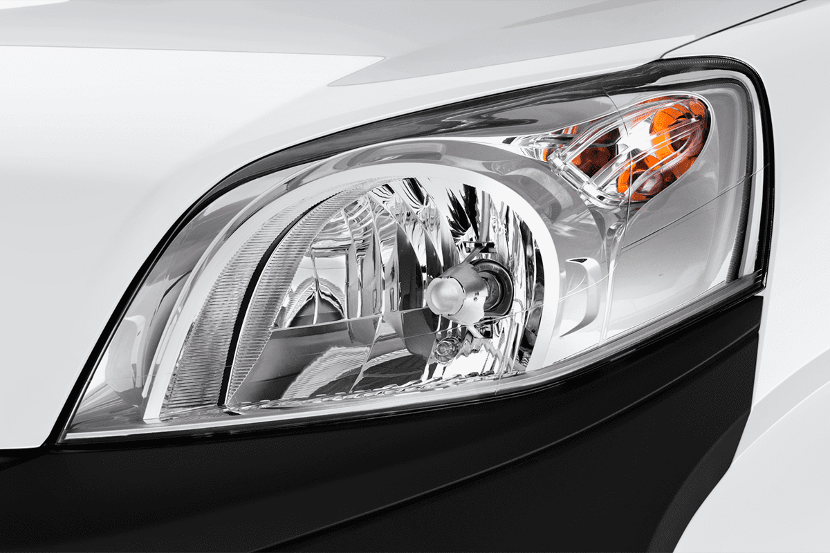 Frontscheinwerfer eines Fiat Fiorino Kombi