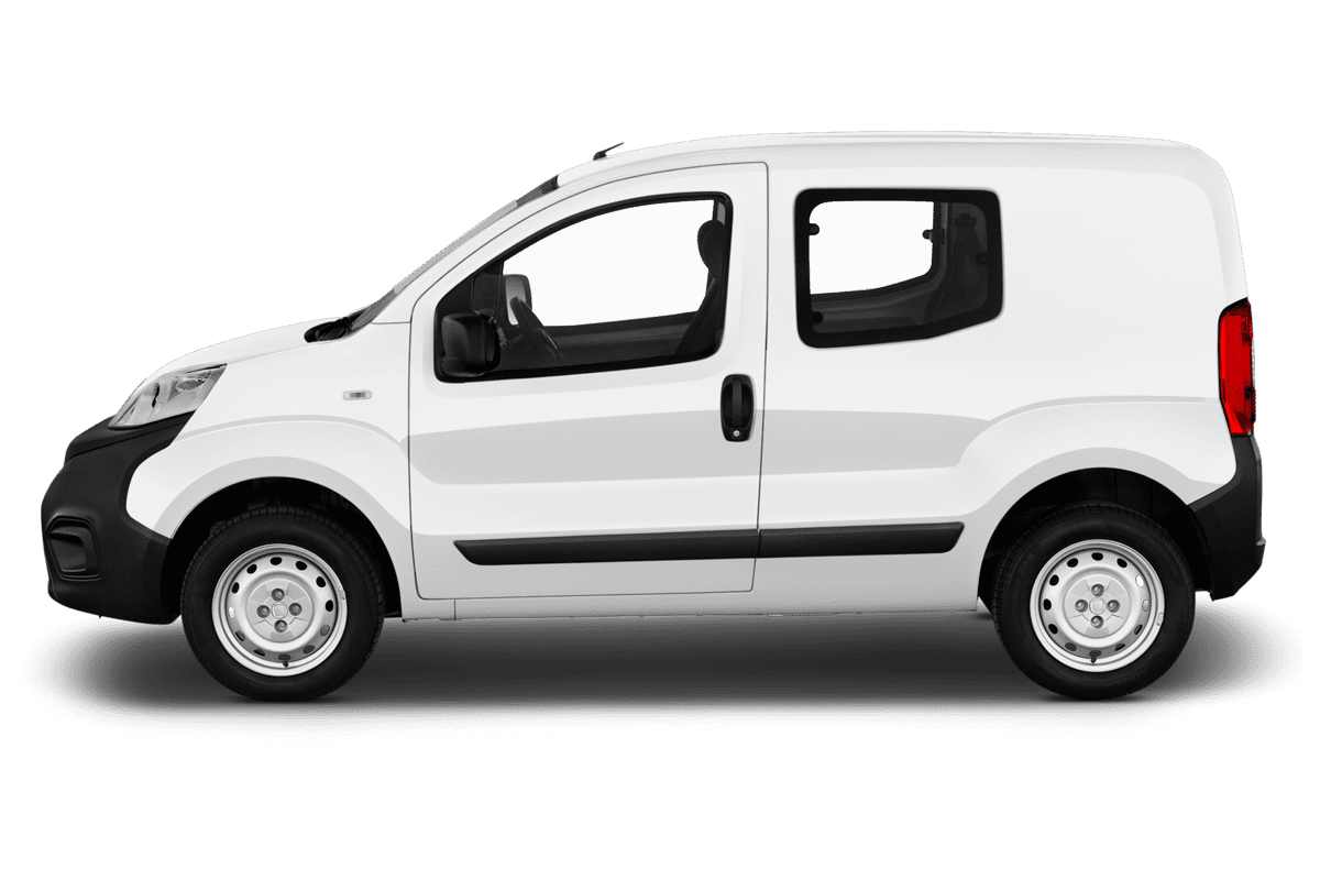 Seitenansicht eines Fiat Fiorino Kombi
