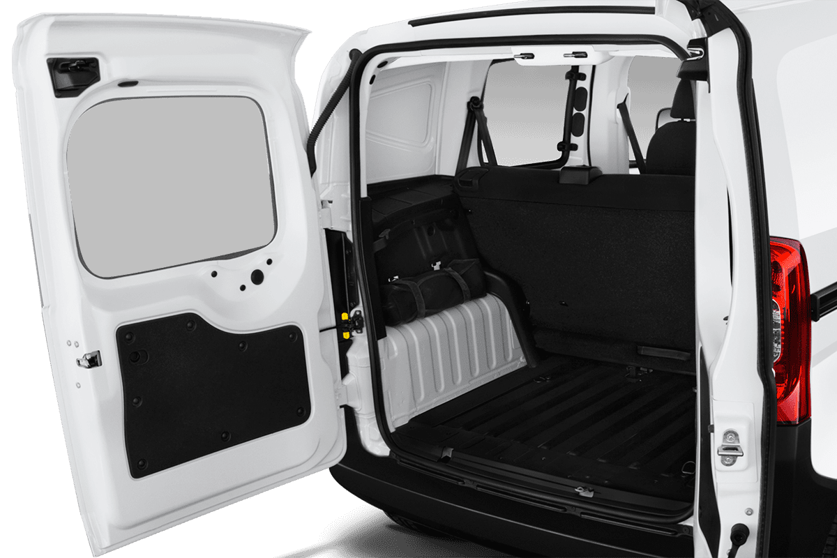 Kofferraum eines Fiat Fiorino Kombi