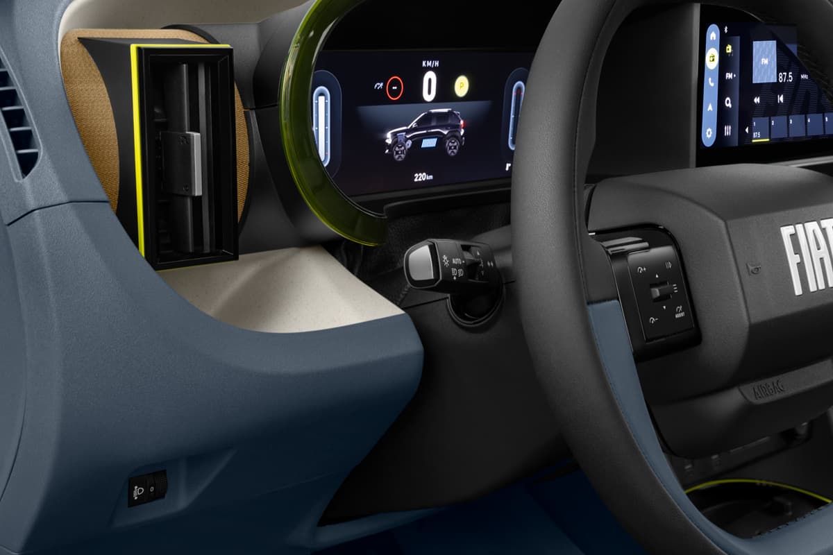 Lüftung eines Fiat Grande Panda