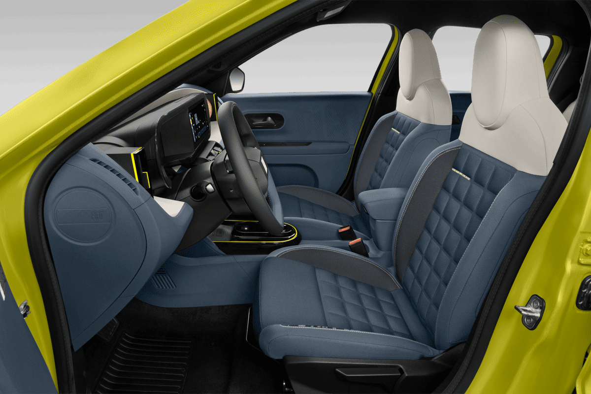 Vordersitze eines Fiat Grande Panda