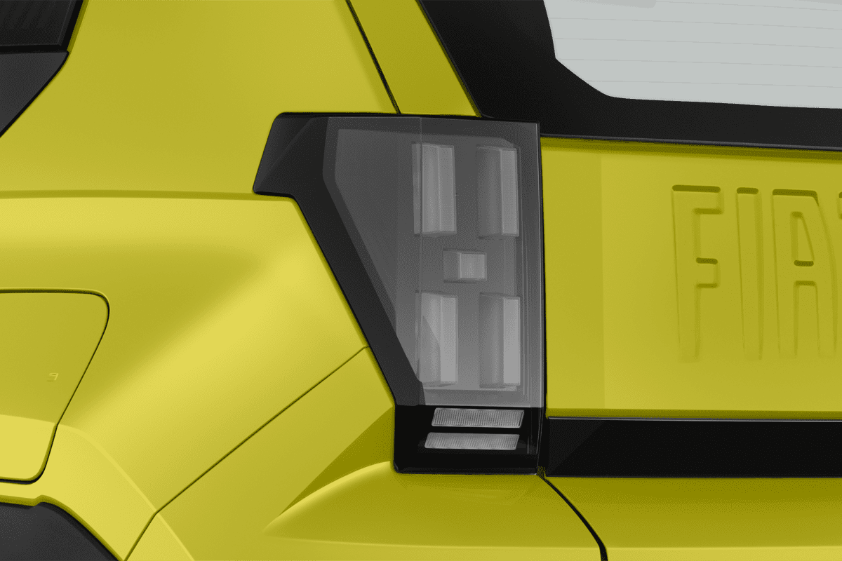 Heckleuchten eines Fiat Grande Panda