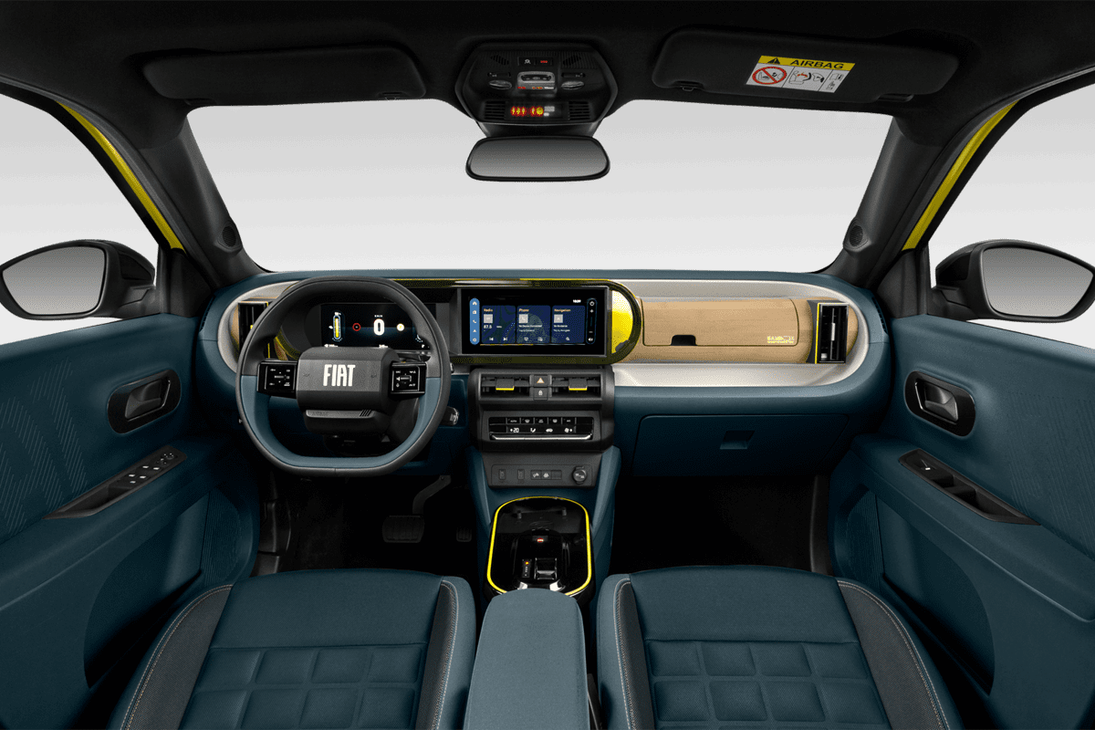 Armaturenbrett eines Fiat Grande Panda Elektro (neues Modell)