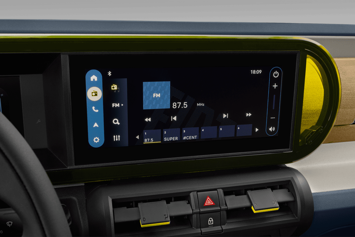 Audiosystem eines Fiat Grande Panda Elektro