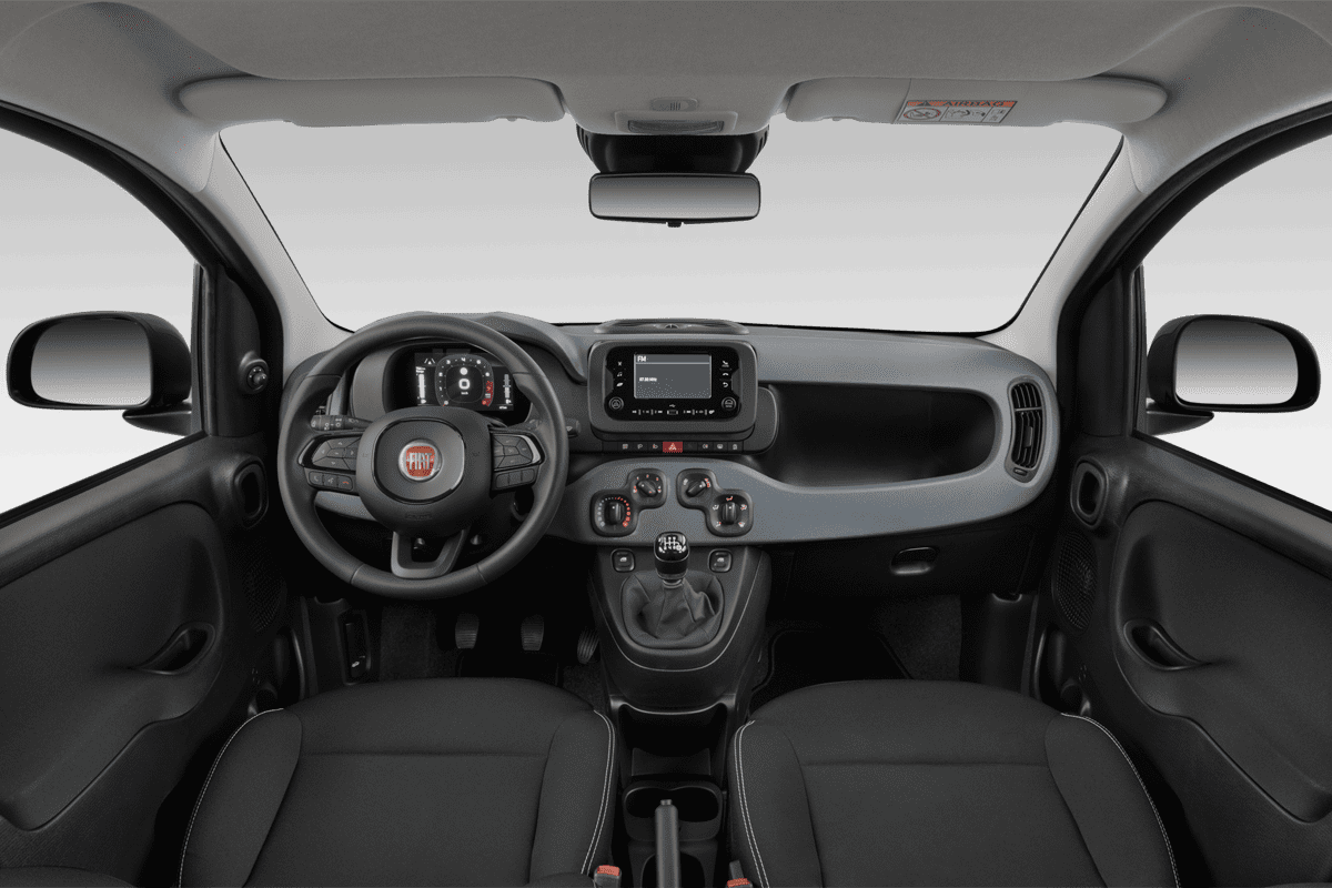 Armaturenbrett eines Fiat Pandina Hybrid
