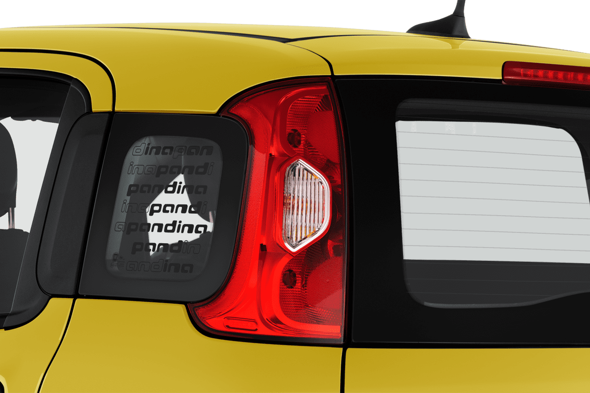 Heckleuchten eines Fiat Pandina Hybrid