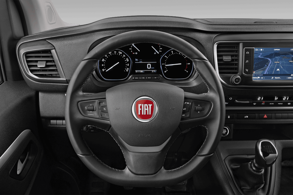 Lenkrad eines Fiat Scudo Easy Pro