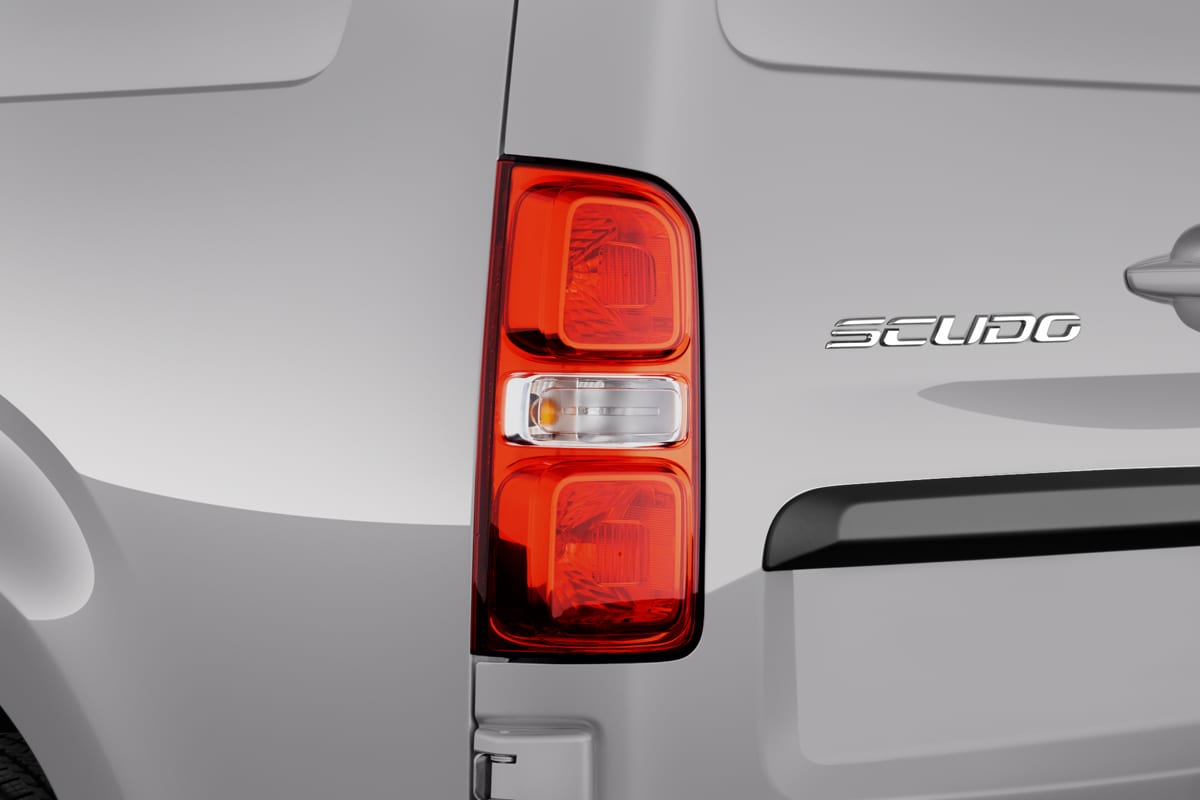 Heckleuchten eines Fiat Scudo Easy Pro