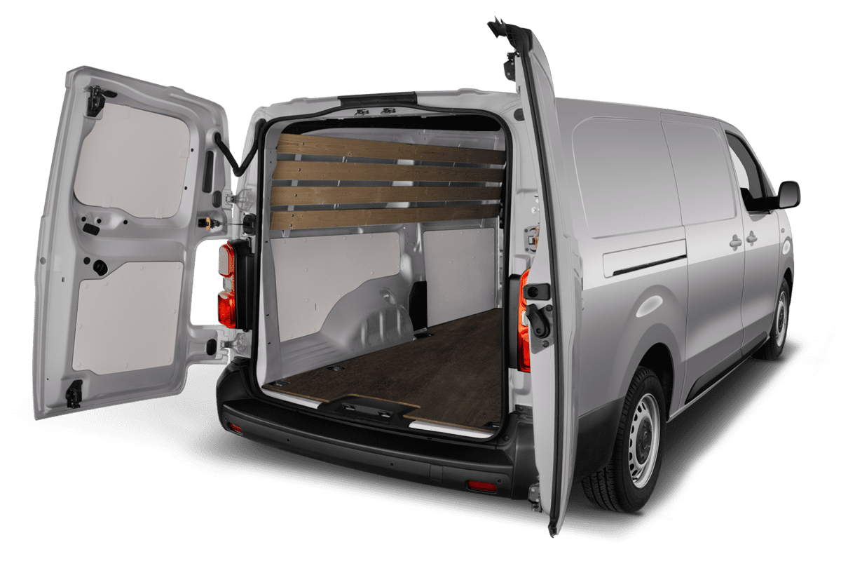 Kofferraum eines Fiat Scudo Easy Pro