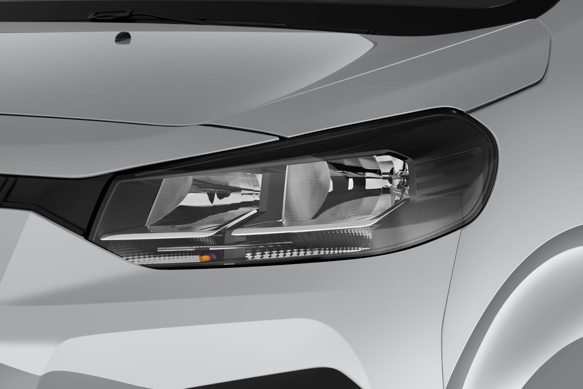 Frontscheinwerfer eines Fiat Scudo Kastenwagen