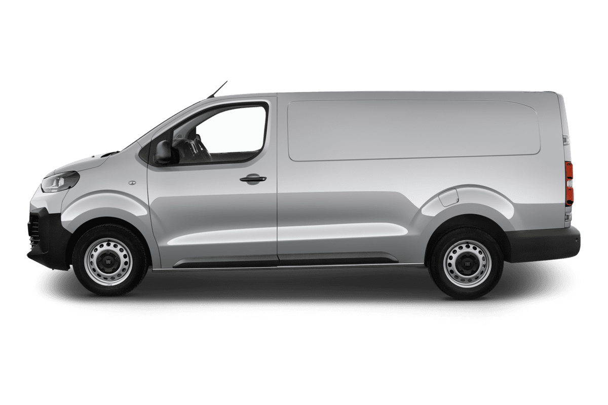 Seitenansicht eines Fiat Scudo Kastenwagen