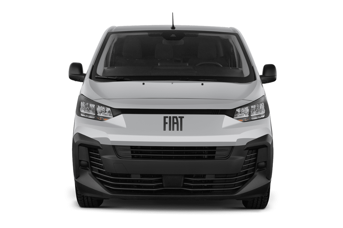 Frontansicht eines Fiat Scudo Kombi, freigestellt