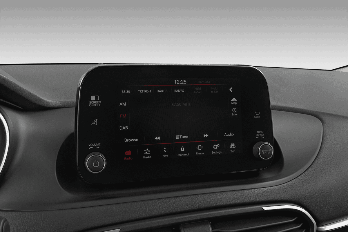 Audiosystem eines Fiat Tipo Kombi