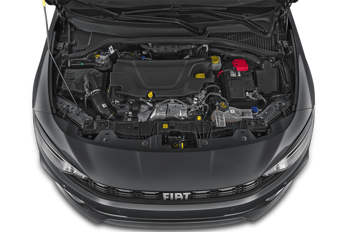 Motorraum eines Fiat Tipo Kombi