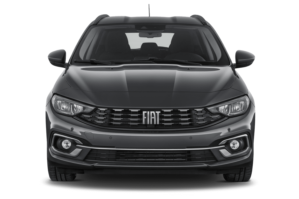 Frontansicht eines Fiat Tipo Kombi, freigestellt