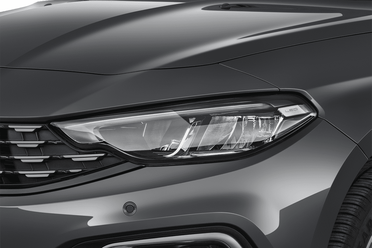 Frontscheinwerfer eines Fiat Tipo Kombi