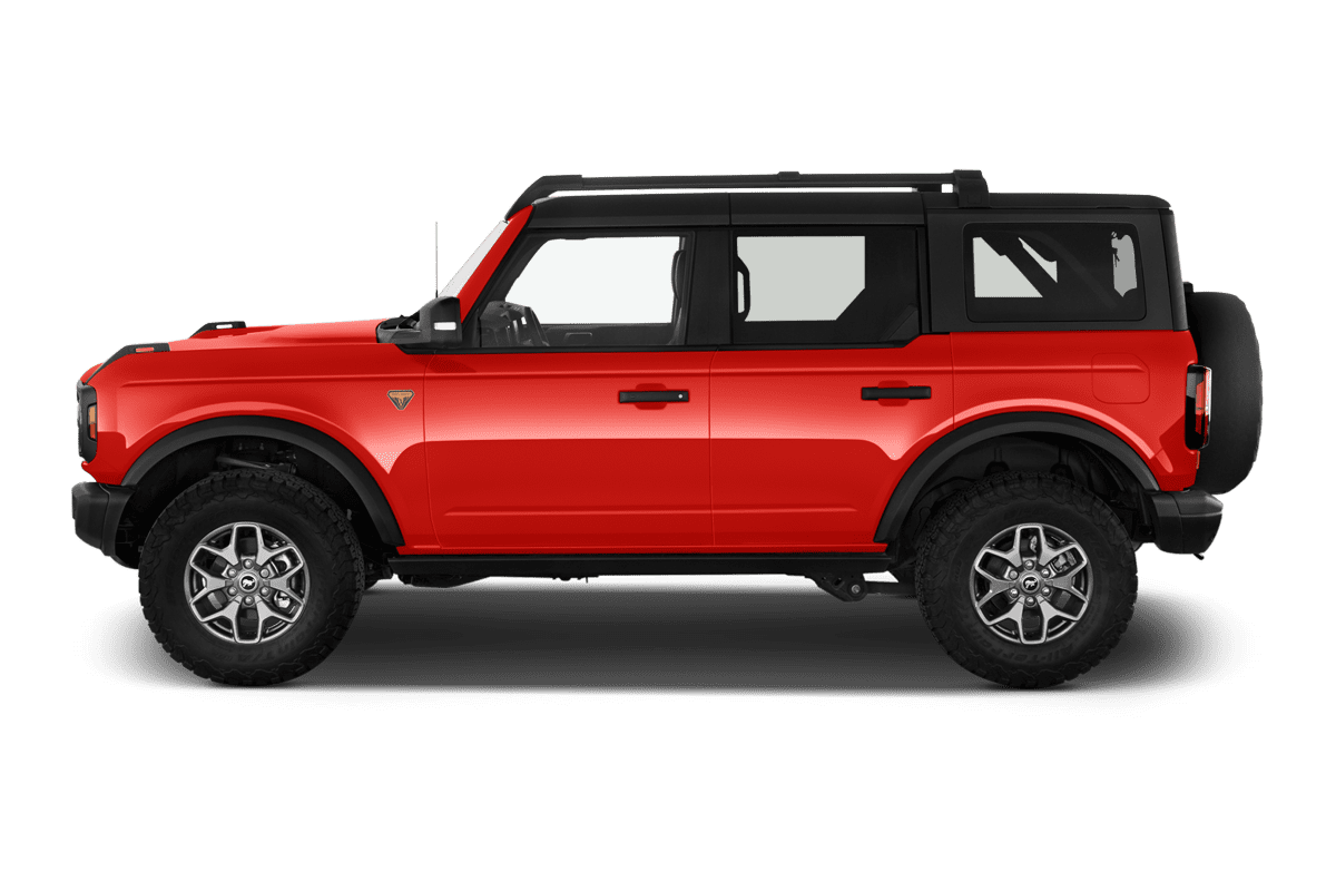 Seitenansicht eines Ford Bronco