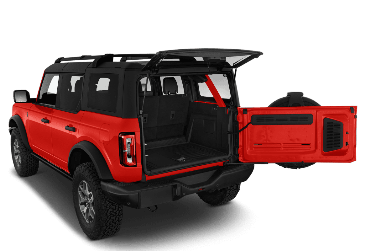 Kofferraum eines Ford Bronco