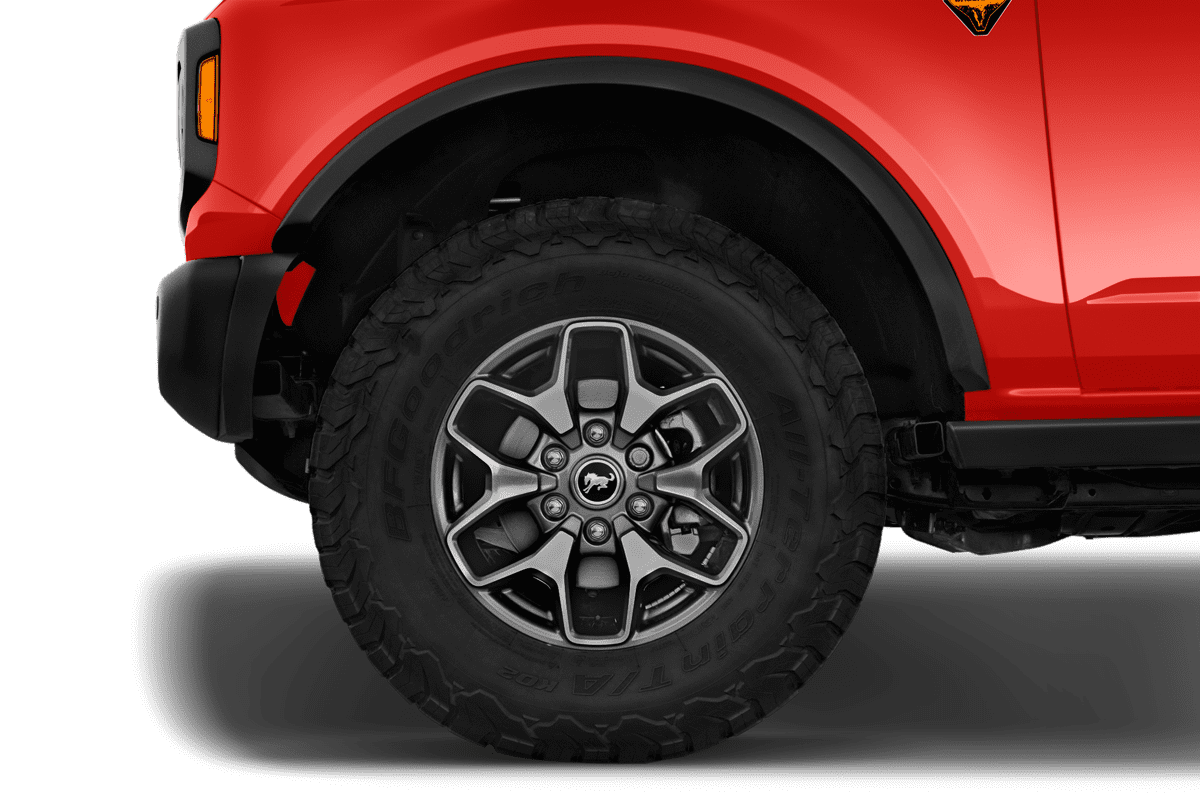 Radkappe oder Felge eines Ford Bronco