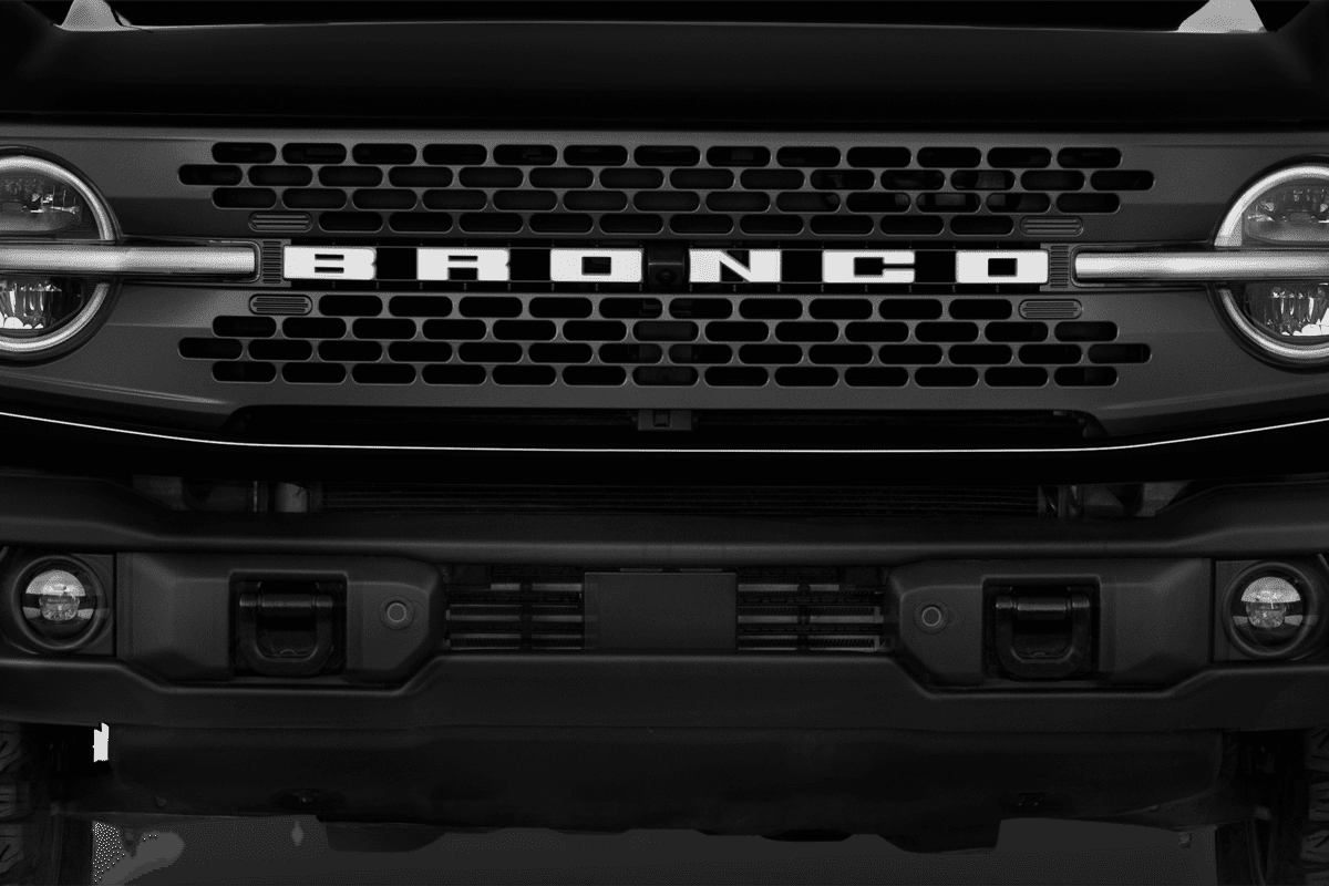 Kühlergrill eines Ford Bronco