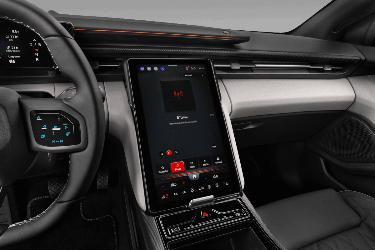 Audiosystem eines Ford Capri EV