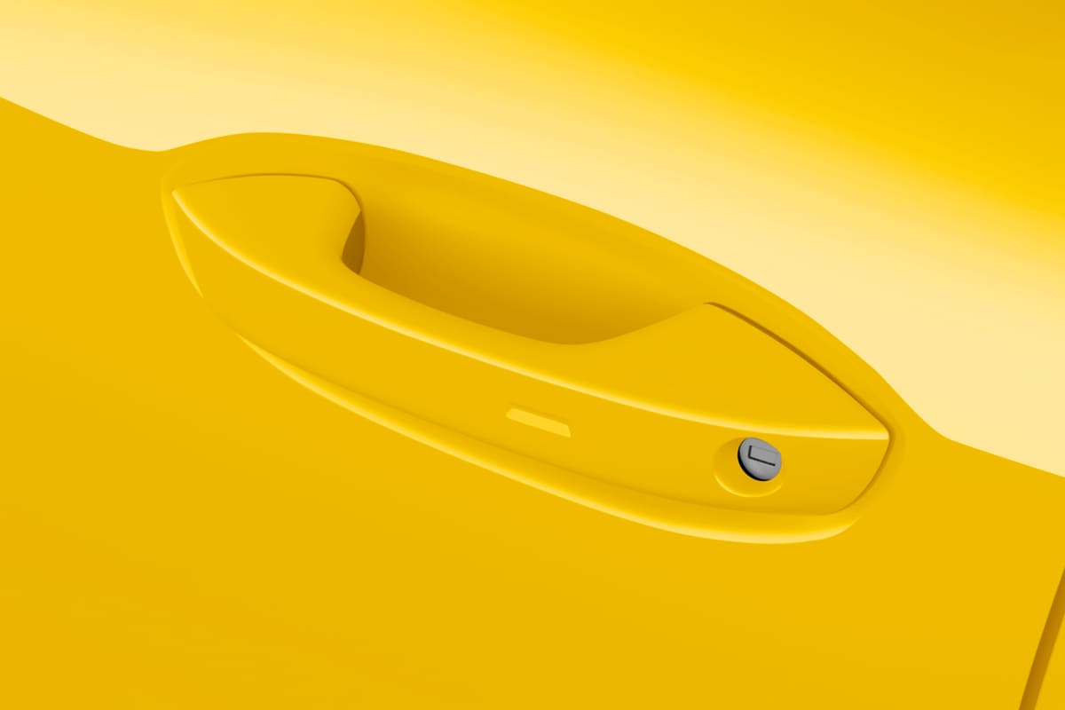 Türgriff eines Ford Capri EV