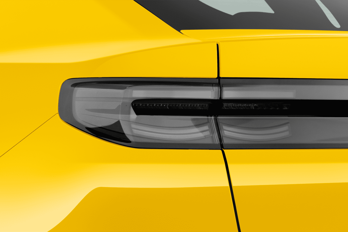 Heckleuchten eines Ford Capri EV