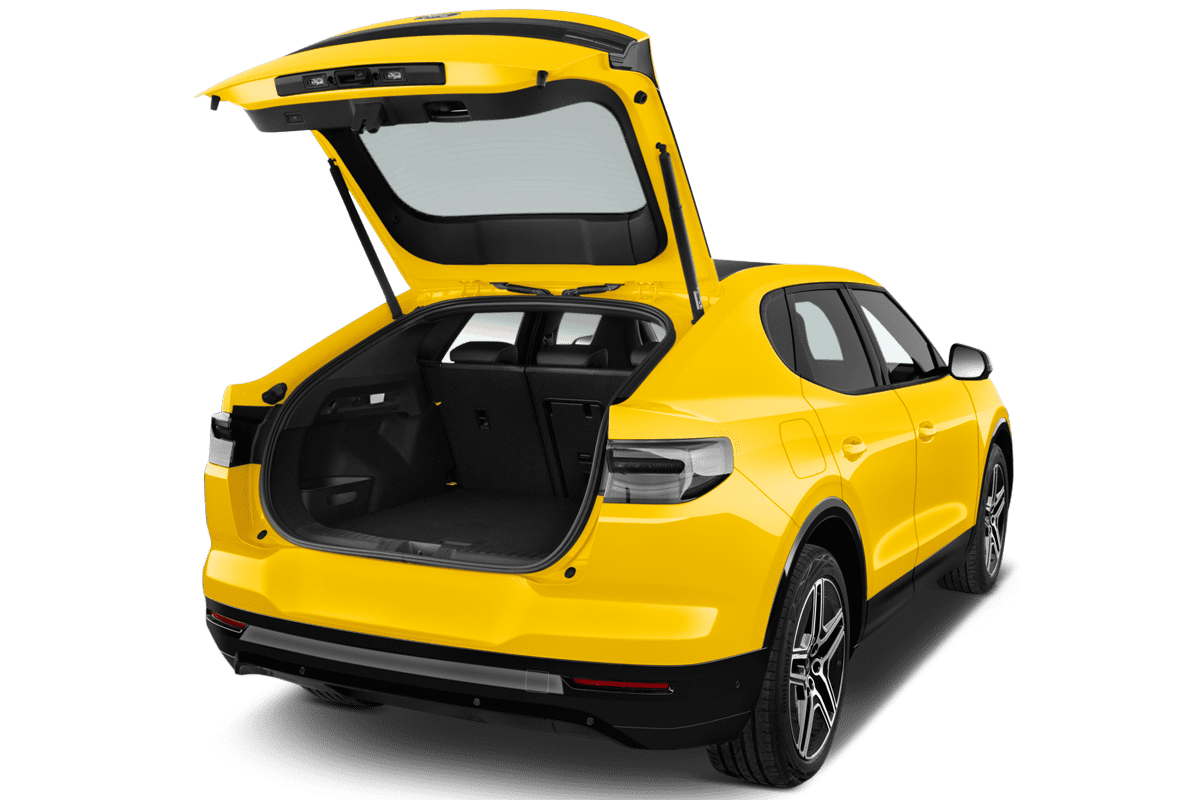 Kofferraum eines Ford Capri EV