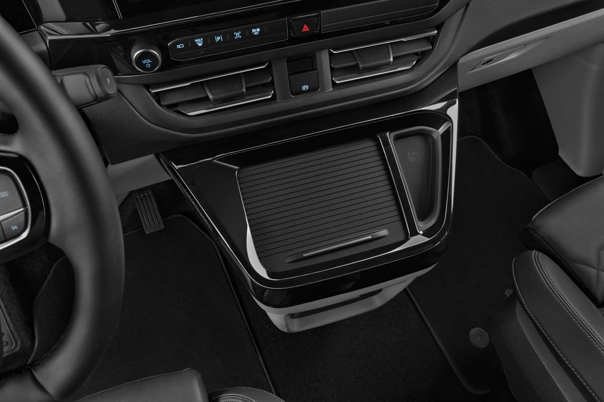 Schaltknüppel eines Ford E-Tourneo Custom 