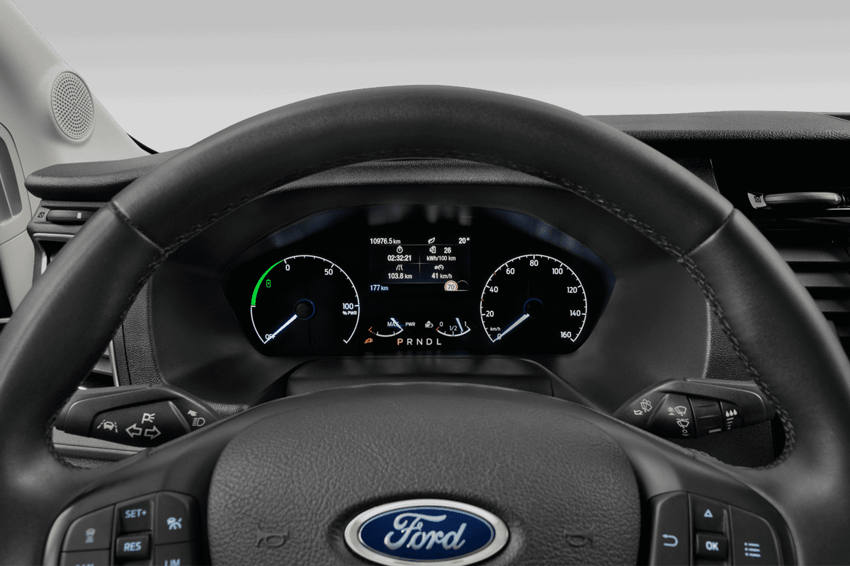 Kombiinstrument eines Ford E-Transit