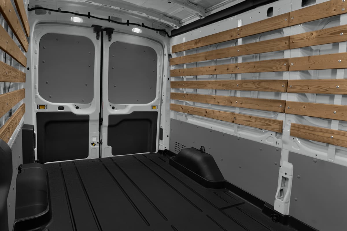 Rücksitzbank eines Ford E-Transit