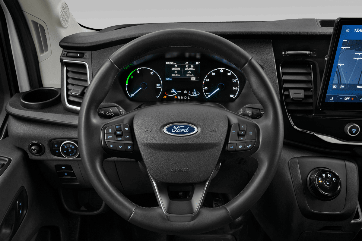 Lenkrad eines Ford E-Transit
