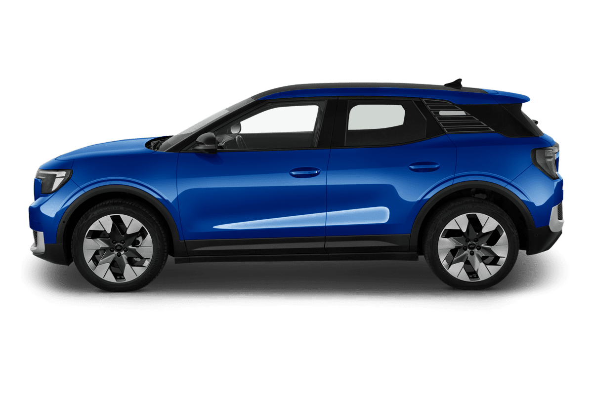 Seitenansicht eines Ford e-Explorer