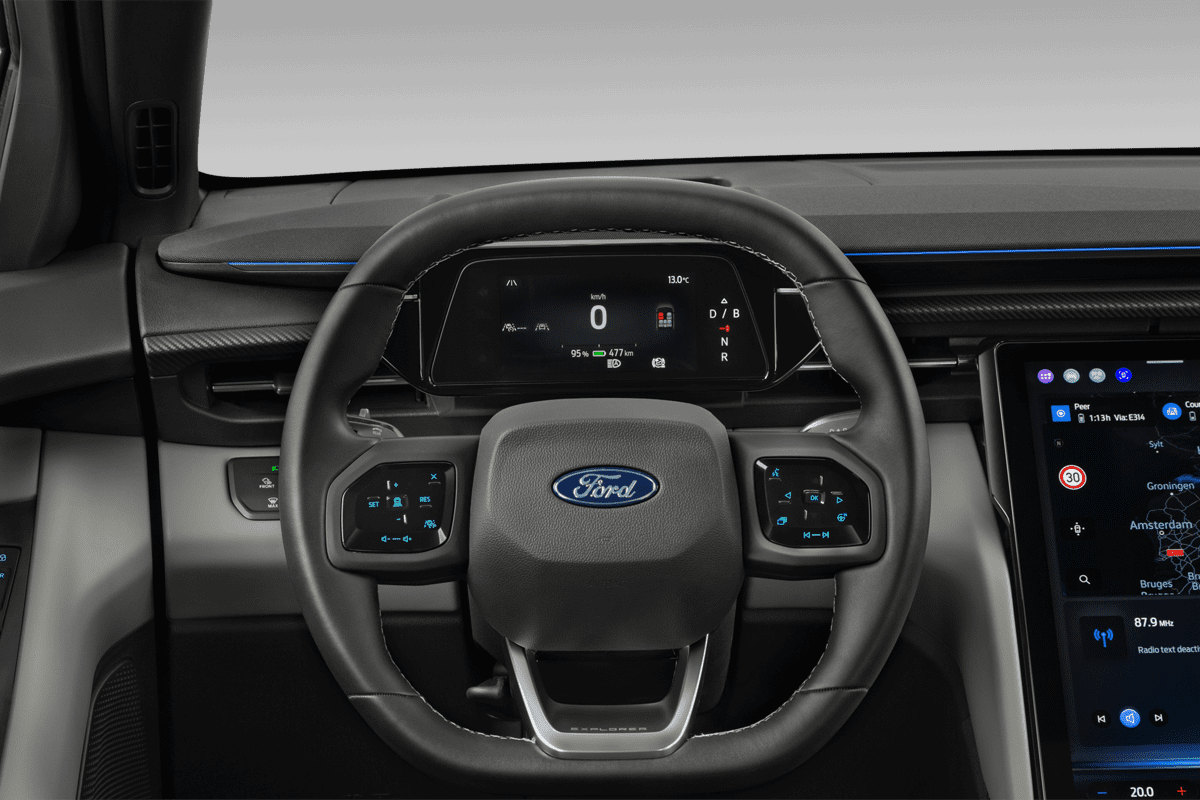 Lenkrad eines Ford e-Explorer