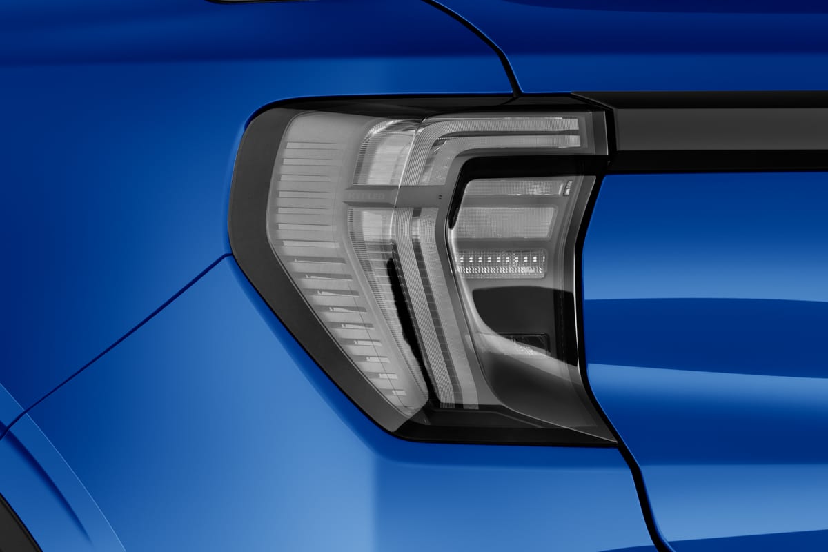 Heckleuchten eines Ford e-Explorer
