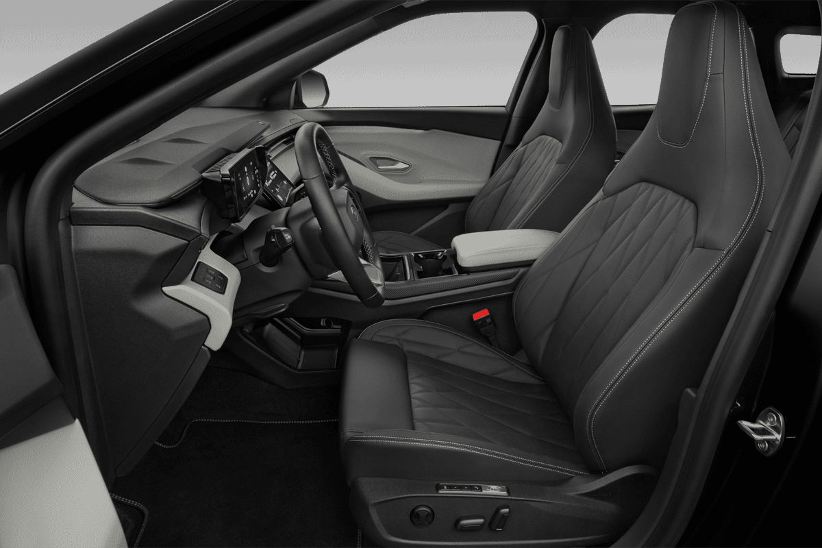 Vordersitze eines Ford e-Explorer