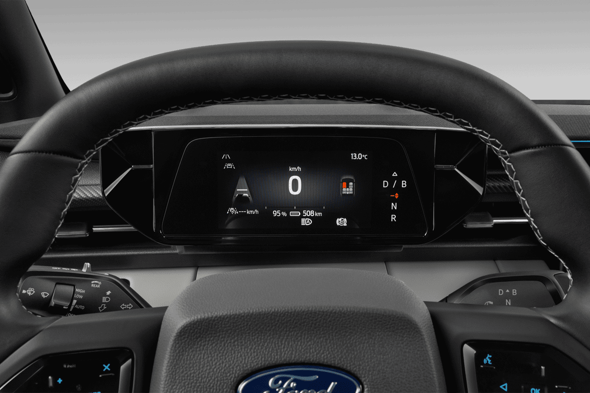 Kombiinstrument eines Ford e-Explorer