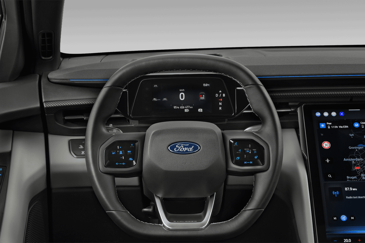 Lenkrad eines Ford e-Explorer