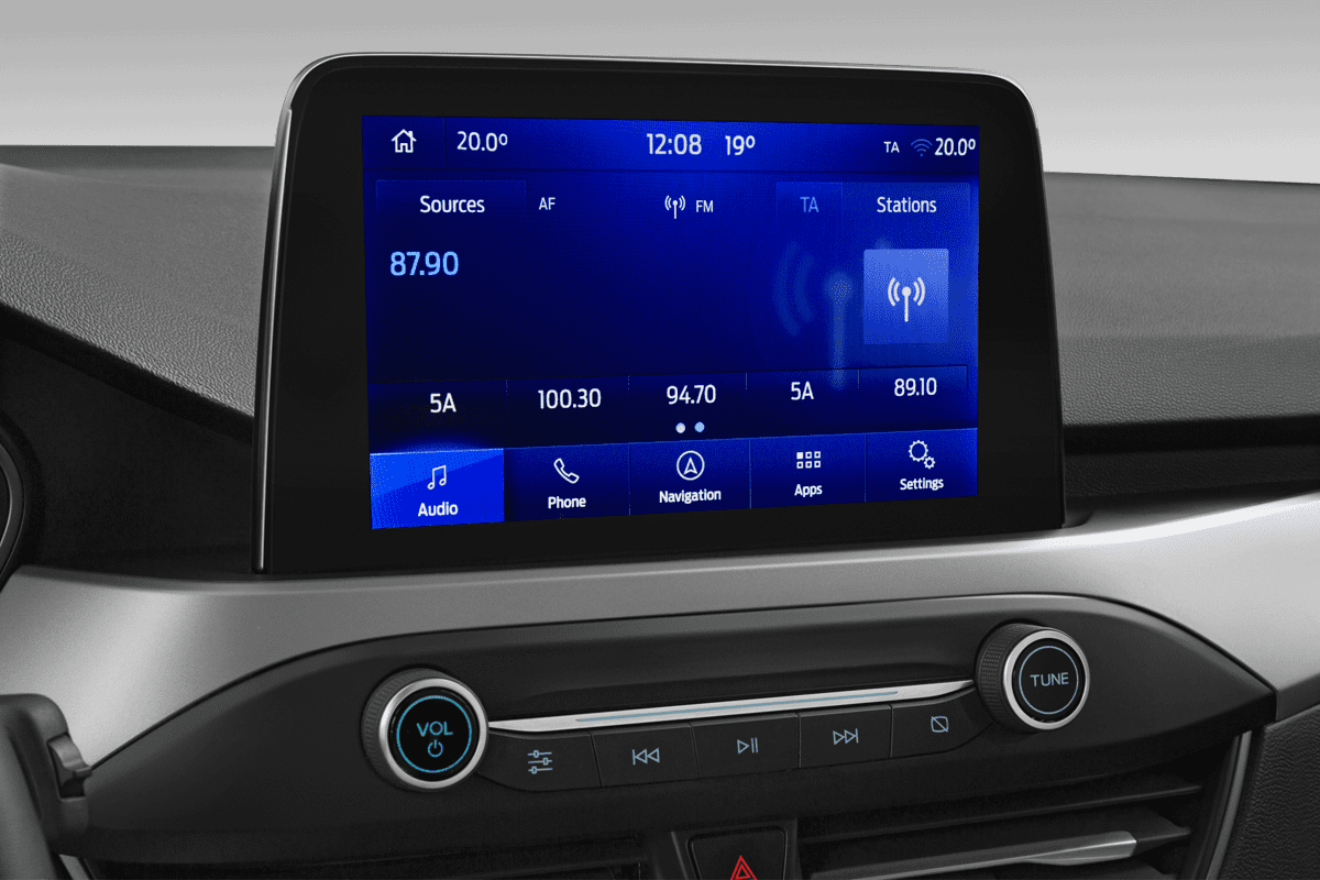 Audiosystem eines Ford Focus 5-türig