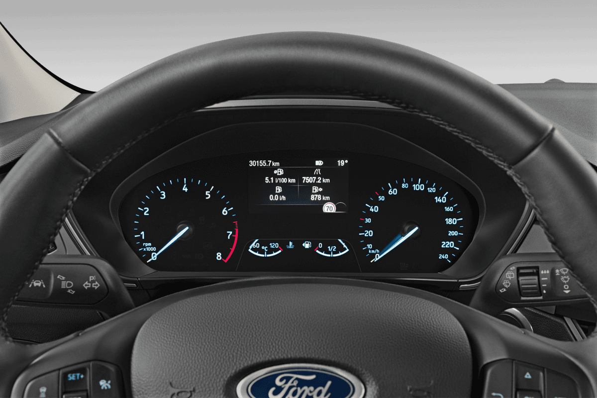 Kombiinstrument eines Ford Focus 5-türig