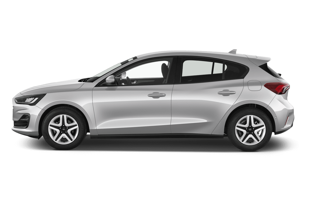 Seitenansicht eines Ford Focus 5-türig