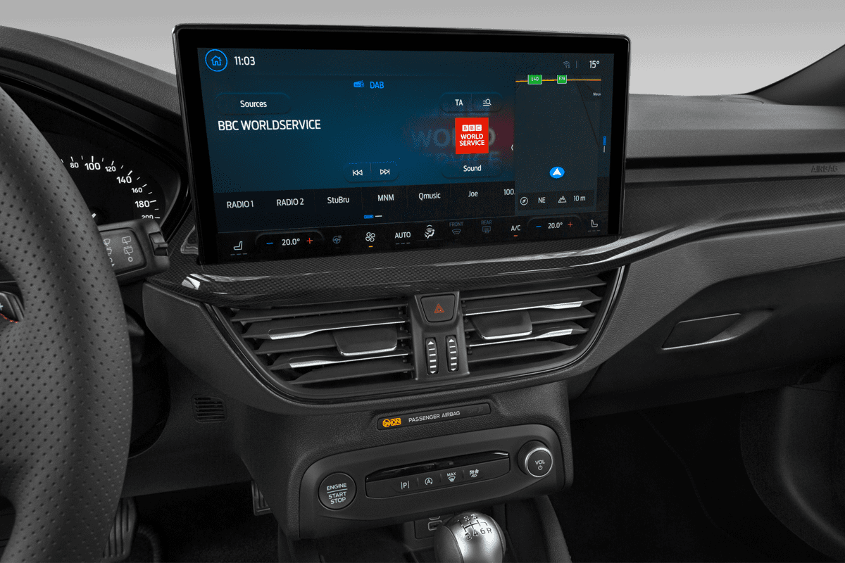 Audiosystem eines Ford Focus Turnier